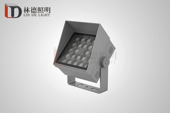 问界单头帽檐方型投灯